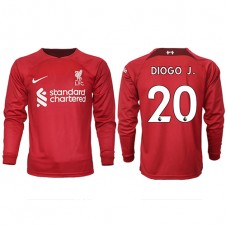 Liverpool Diogo Jota #20 Hjemmedrakt 2022-23 Langermet
